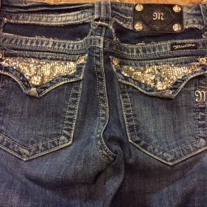 Miss Me boot cut jeans, size 31 x 33.5